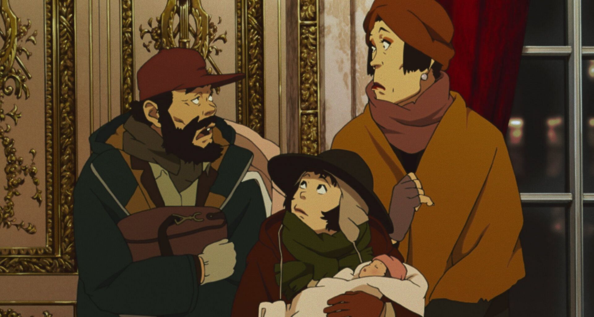 Tokyo Godfathers (Image via Madhouse)